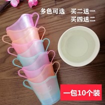 Support Cup seat thick cup holder anti-tea water cup plastic bracket creative heat insulation Cup paper cup cup hot