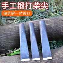 All-steel chopping artifact outdoor forging large chaijian pure steel split chaijian axe household chopping wood chopping tool