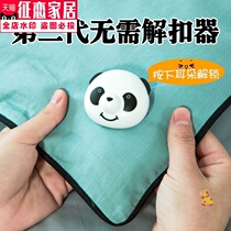 Quilt holder fixed quilt artifact four-angle snap-free invisible clipped Cup quilt cover needle-free silicone