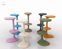 FRP factory custom creative outdoor leisure chair front desk bar stool Fish Bone Chair color can be customized