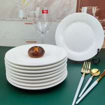 Table bone disk household ceramic spitting disk 6 inch hotel special small plate disc spitting disk