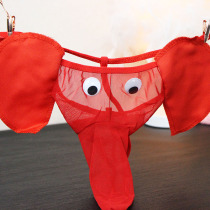 Mens emotional underwear male trend personality non-coquettish couple physiological penis Dew jj elephant head perspective seduction