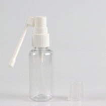 Transparent spray bottle 360 degree rotating elephant nose fine mist plastic small sub-package watering can side spray straight spray bottle spray bottle