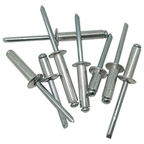 Diameter 3 4 5 6mm aluminum pull nail open flat round head blind rivet nail * 6x8x9x10x12-30