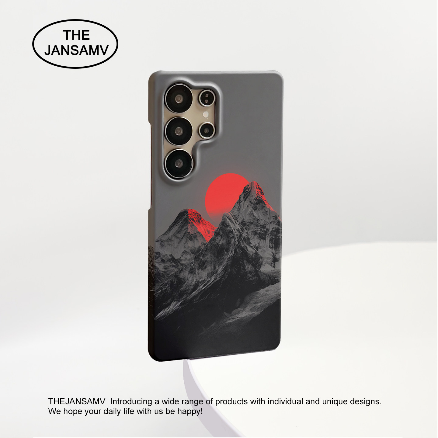 Gray Samsung Phone Case