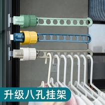 Window sill window frame drying clothes clothes drying artifact balcony window window drying Rod window travel