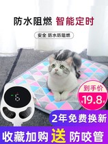 Pet Electric Blanket Dog Heating Pad Small Dog Thermostatic Waterproof Anti-Arrest Warmer Electric Heating Pad Kitty Insulation Mat