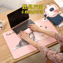 Student writing pad Winter computer mouse pad heating office warm table pad warm hand pad heating keyboard heating pad heating pad
