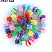 Echo pin Oversized rebound paperclip Childrens needle buckle color clothing store boxed simple pin buckle Financial