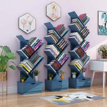 Bookshelf Shelf shelf landing simple creative student tree-shaped economical simple bookcase storage home space