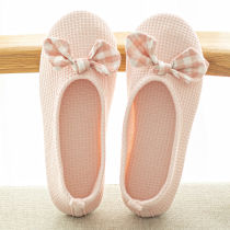 Summer months Sub-shoes Post Heel Bag Heel Spring Summer Thin pregnant woman postpartum slippers can be externally worn 4 5 6 May Soft bottom