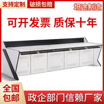 Monitor Table Operating Center Scheduling Double-Linked Triple Heating Wood Control Desk Customized Special Features