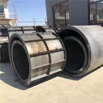 Rain water round concrete reserved wall reinforcement prefabricated inspection well steel mold finished factory sewer observation