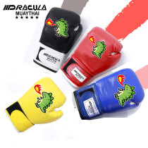 Childrens boxing gloves cartoon little dinosaur kindergarten girl sanda 3-13 years old boy children playing sandbag boxing gloves