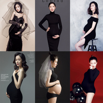 Pregnant women photography clothing new black photo studio maternity clothing personality photo clothing pregnant women Photo Clothing