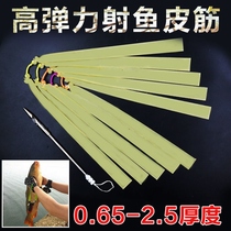 New tie slingshot rubber band tool Manganese steel desktop novice making flat leather round skin strapping pull band assistant