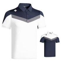 20 new golf clothing men summer golf short sleeve men quick dry breathable elastic golf suit men