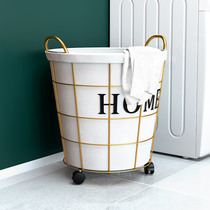 Dirty clothes storage basket light luxury dirty clothes basket storage dirty clothes basket household ins windbreaker toys Net red laundry basket