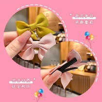 Hair accessories sweet candy color new children bow hairclip 1 pair 05