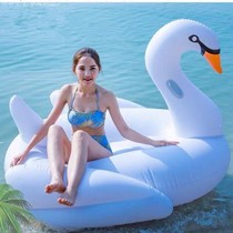 Water floating pad ins Childrens toys Adult female red online games Pool floating bed Big yellow duck swimming ring inflatable mount