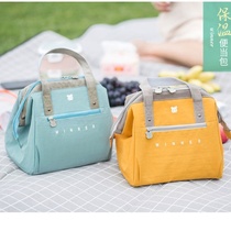 Lunch box Hand bag insulated bag lunch bag bag with rice primary school children rice bag office worker bag large capacity