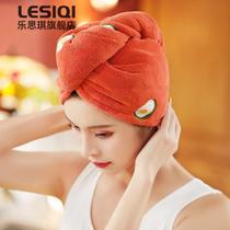 Dry hair cap 2021 new female cotton shampoo bath towel dry hair cap cute bag hair towel Super absorbent quick drying