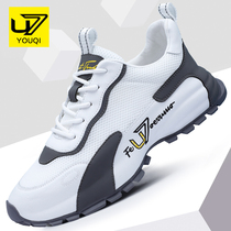 U7 brand mens shoes 2021 new autumn new trend Joker leather shoes head layer cowhide father shoes men