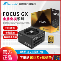 Haiyun power supply FOCUS 650W 550W computer power supply Desktop power supply Gold full module silent power supply