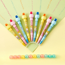 Magic pen Magic bubble pen Light roller seal Cute multi-function pencil Multi-function girl