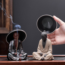 Creative bucket tea leak full ceramic integrated filter tea tea tea set kung fu tea ceremony purple sand tea pet pendulum Tea Ware