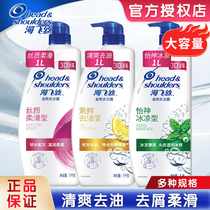 Haifeith shampoo large bottle family 500mL 1L dandruff silk smooth refreshing oil and itching care type