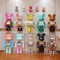 bearbrick 1000% violent bear big hand do empty mountain base 70cm living room floor large sculpture ornaments building blocks bear