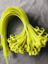 Dry powder fire extinguisher accessories 4KG 8KG plastic cable tie strap black yellow fluorescent green belt 100 bundles