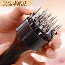 Chicken leg piercing needle stainless steel nail pigskin pork hammer buckle meat needle meat piercing meat piercing device roast meat piercing beef