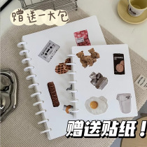 3-inch Jiugong grid mushroom buckle card album Polaroid three or four photo small card storage book idol album star chasing album