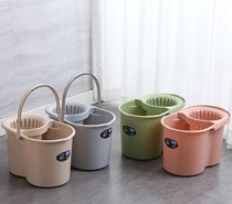 Household thick hand wash mop bucket large capacity water storage squeeze water mop bucket tray single bucket bucket