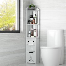 Bathroom seam storage cabinet toilet floor rack toilet side cabinet toilet wash table corner cabinet narrow