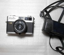 Japanese original mechanical SLR film camera Minolta-HI-MATIC-E antique camera