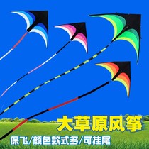 Weifang kite Grassland Kite reel children adult long tail breeze easy fly large new high-end