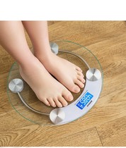 Weight scale transparent electronic scale durable weight scale household weight loss special body scale precision weight meter charge