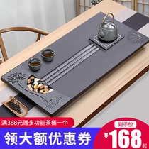 Stone art craftsman natural Wujin Stone tea tray home Modern simple whole stone big and small stone Tea Sea platform
