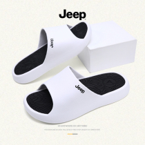 jeep gip slippers mens summer trend sports casual outside wearing non-slip and deodorant thick bottom trampled on the beach cold tug