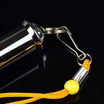 Siren whistle metal high frequency non-nuclear whistle survival whistle stainless steel large decibel outdoor survival whistle basketball referee whistle