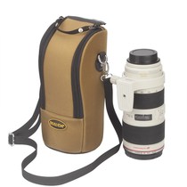 Small white bamboo gun long carbide lens bag protective package package camera inner cholesterol lens camera lens