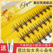 Dai Jifan's new scarecrow false eyelash sandwich hair super soft natural simulation own grafting single cluster fairy hair