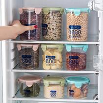 Kitchen Plastic Refreshing sealed tank Five cereals Cereals Bean Seeds Grain Storage Storage Jar Sub-Home Food Intake Box