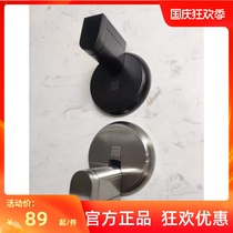 Famous door silent non-perforated door suction anti-collision toilet door stop household silent invisible door touch windproof floor installation