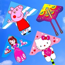 Girls little kite childrens special breeze easy fly 2021 New Style factory direct butterfly net red Chinese style