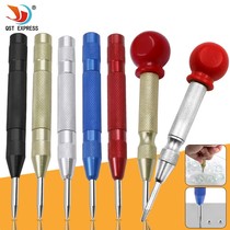 Automatic center punch semi-automatic center sub car glass window breaker with grip sample punch positioner