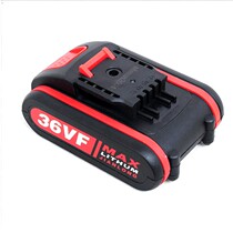 12v flashlight drill lithium battery 16 8 rechargeable drill pistol drill battery 36Vf large capacity battery Universal charger